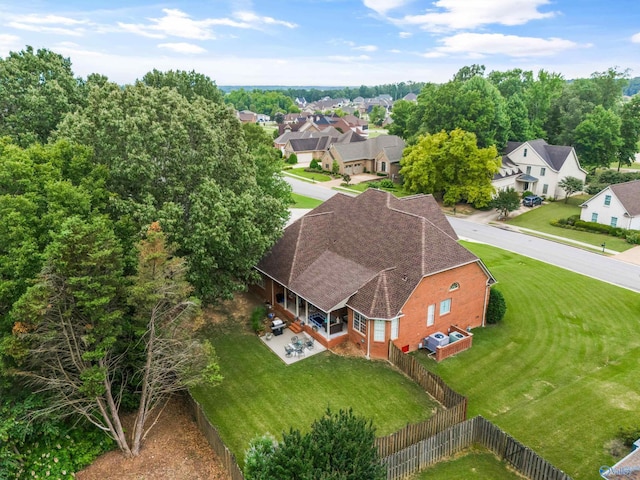23245 Piney Creek Dr, Athens, AL 35613 - aerial perspective of suburban area