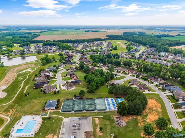23245 Piney Creek Dr, Athens, AL 35613 - view of property location with a large body of water, a golf course, and nearby suburban area