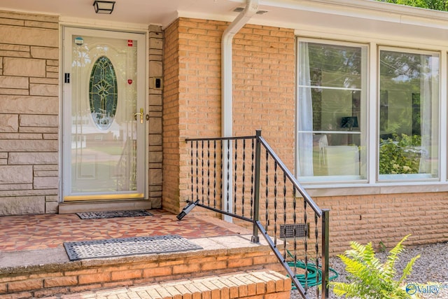 view of property entrance