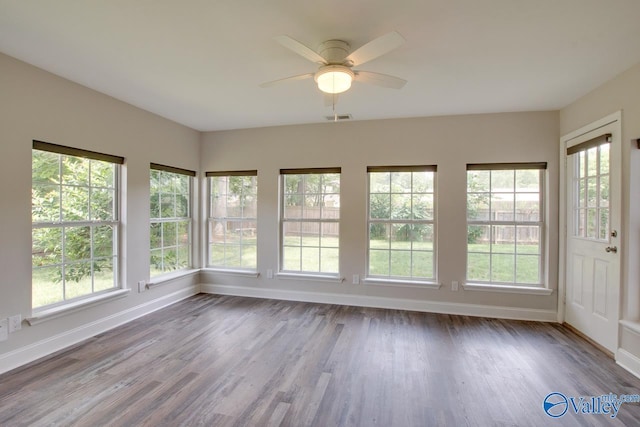 1908 Spanish Oaks Dr SE, Huntsville, AL 35803 - unfurnished sunroom featuring wood finished floors