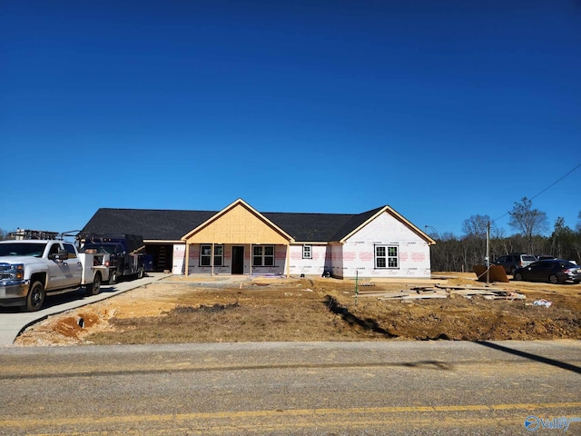 view of property under construction