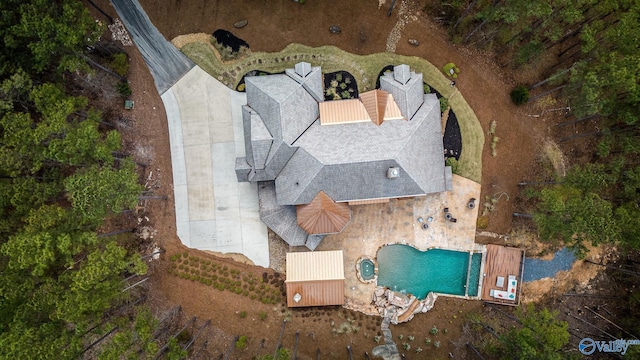 aerial view
