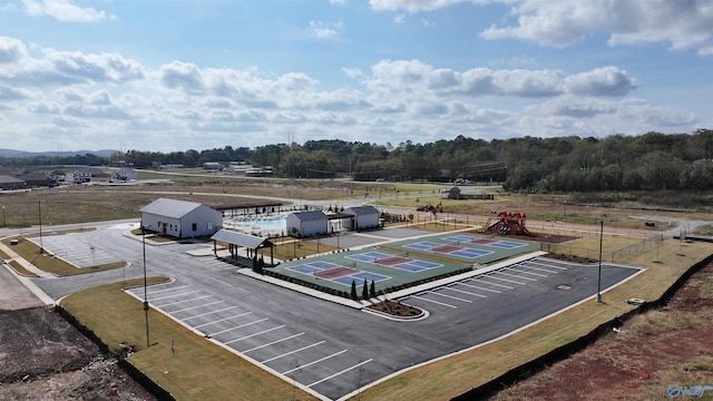 aerial view
