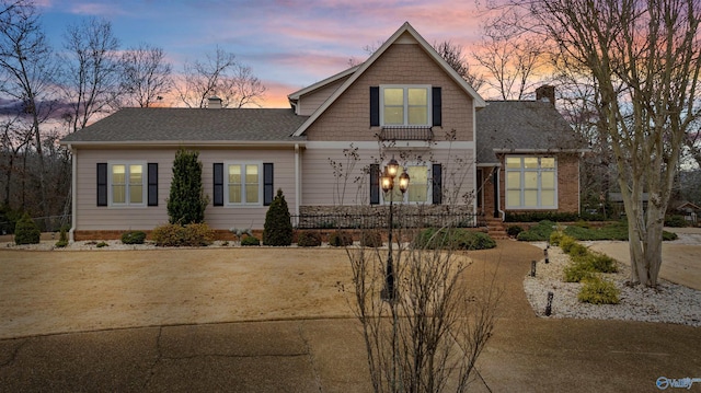 3301 Hillcrest Dr, Scottsboro, AL 35769 - view of front of property with a chimney