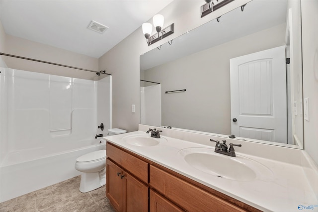 4513 Stone Park Cir, Owens Cross Roads, AL 35763 - bathroom with double vanity and  shower combination