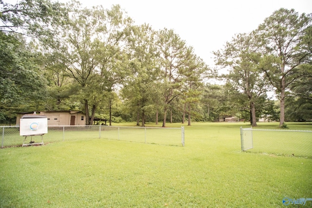 view of yard
