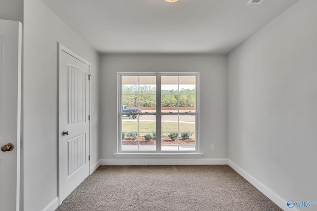 empty room featuring carpet