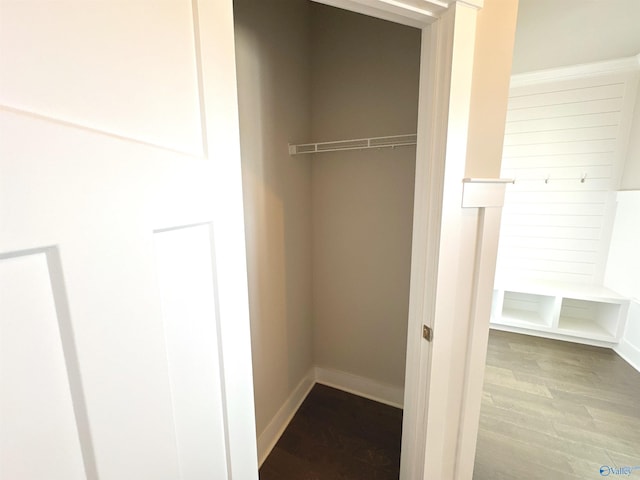 view of closet