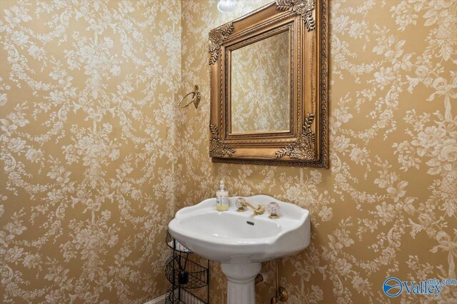 bathroom with tile patterned floors and separate shower and tub