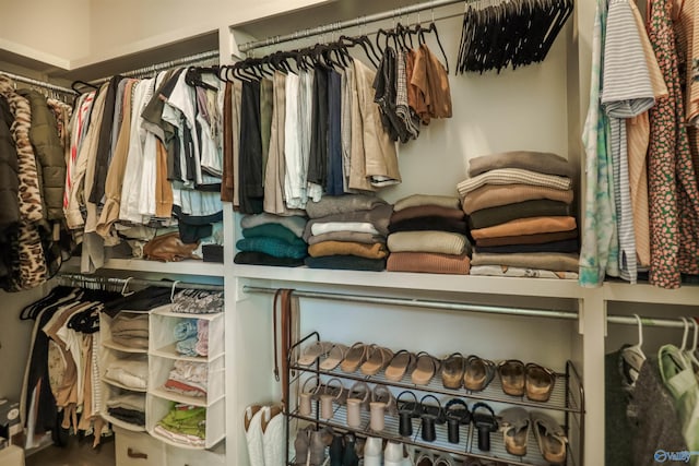 view of spacious closet