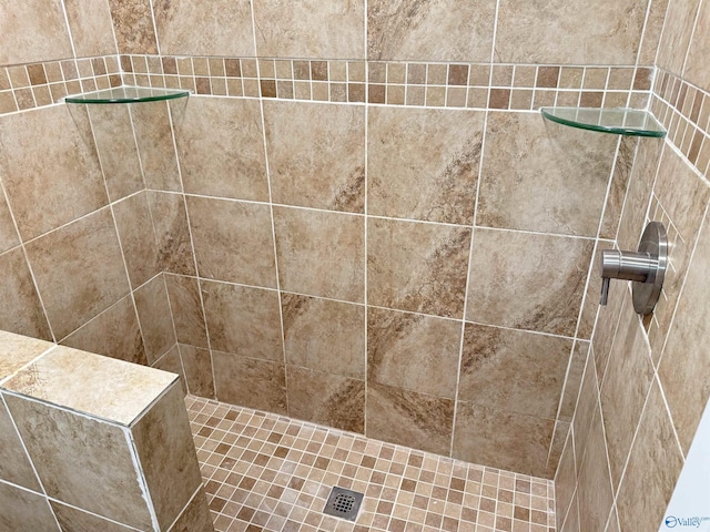 403 SW Arcadia St, Hartselle, AL 35640 - bathroom with tiled shower