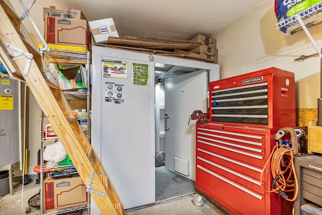 view of utility room