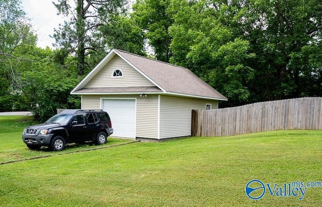 152 6th St W, Grant, AL 35747 - view of detached garage