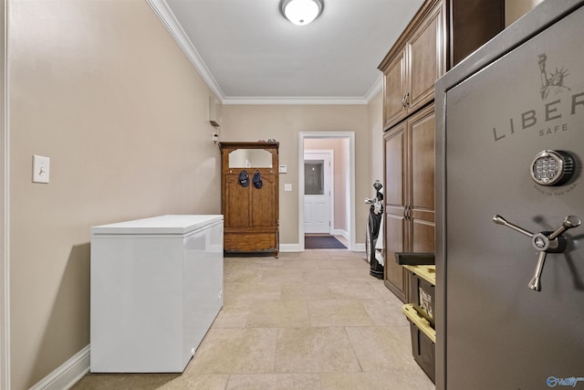 902 County Road 163, Centre, AL 35960 - foyer entrance featuring ornamental molding and light tile patterned floors