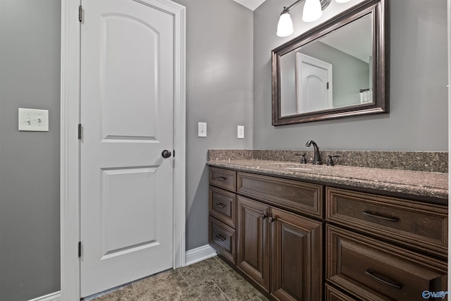 902 County Road 163, Centre, AL 35960 - bathroom with vanity and baseboards