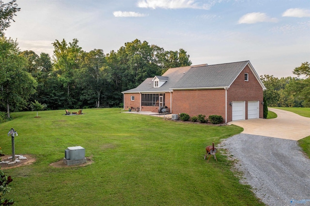902 County Road 163, Centre, AL 35960 - view of front of property featuring brick siding, concrete driveway, and a front lawn