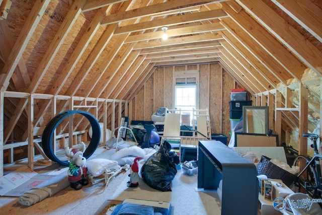 2833 High Mountain Rd NE, Huntsville, AL 35811 - view of unfinished attic