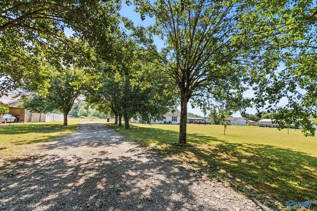26150 Mooresville Rd, Elkmont, AL 35620 - view of street featuring gravel driveway