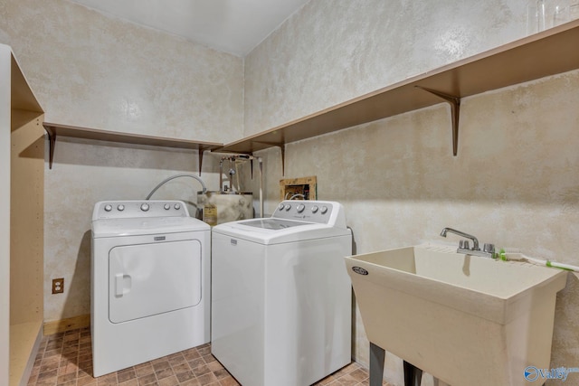 136 Higdon Rd, Falkville, AL 35622 - laundry room featuring washing machine and clothes dryer