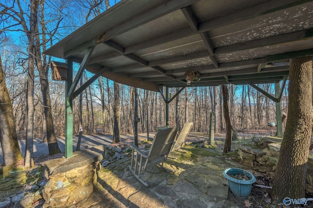 136 Higdon Rd, Falkville, AL 35622 - deck featuring a patio