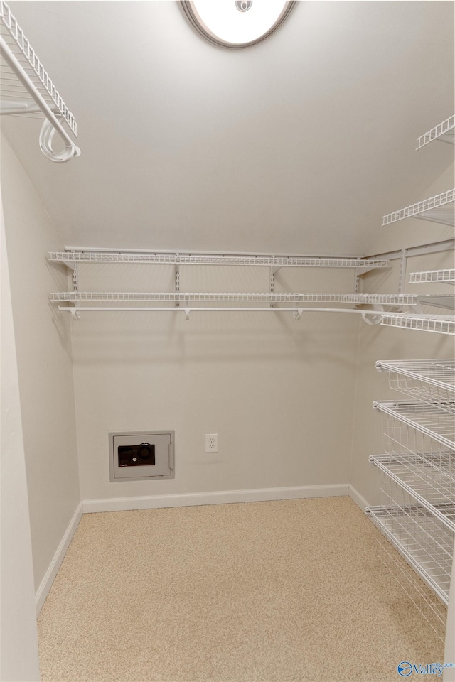 209 Leslie Ln, Harvest, AL 35749 - spacious closet featuring carpet floors