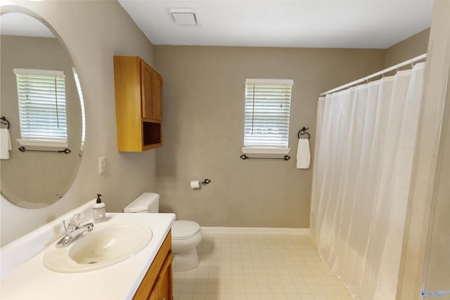 209 Leslie Ln, Harvest, AL 35749 - bathroom with vanity and a shower with shower curtain