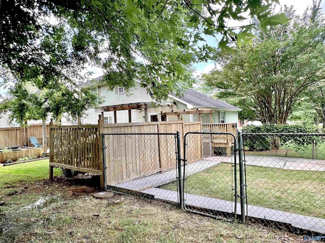 209 Leslie Ln, Harvest, AL 35749 - view of yard with a gate