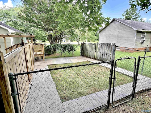 209 Leslie Ln, Harvest, AL 35749 - view of yard featuring a gate