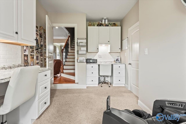 1081 County Road 190, Moulton, AL 35650 - home office with light carpet and baseboards