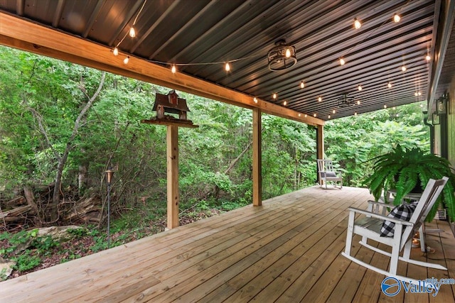 1081 County Road 190, Moulton, AL 35650 - view of deck
