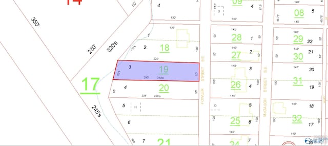 893 Fowler St NE, Hartselle AL, 35640 land for sale