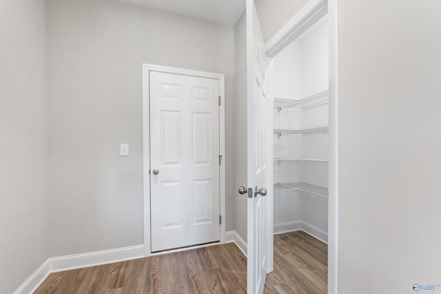 view of closet