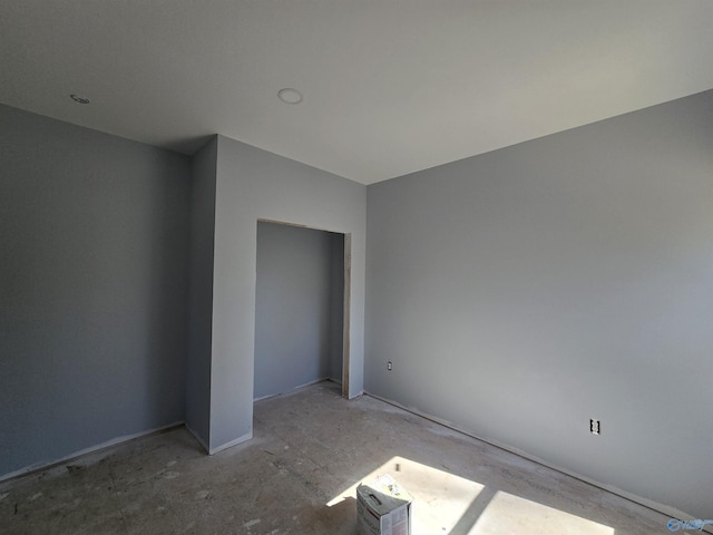 view of unfurnished bedroom