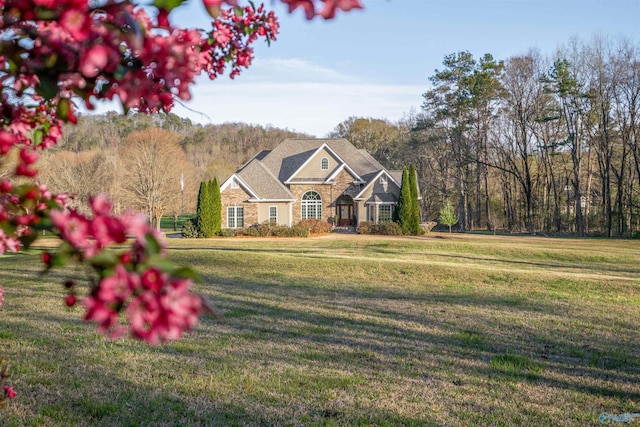 3602 Beason Cove Rd, Steele, AL 35987 - view of front facade with a front lawn