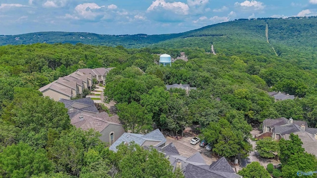 213 Knollridge Cir, Huntsville, AL 35801 - aerial view of residential area with a forest