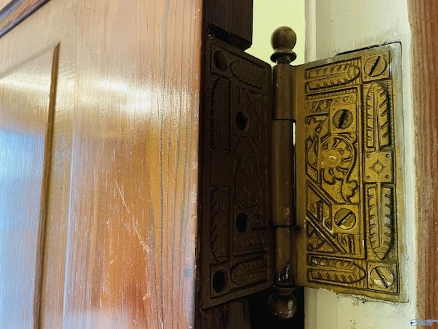 view of details
