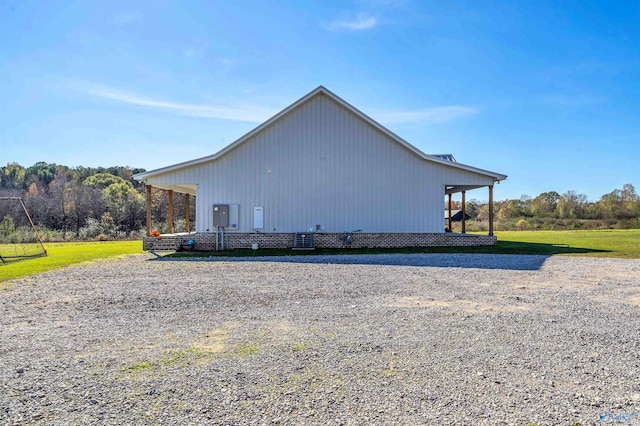 view of side of home