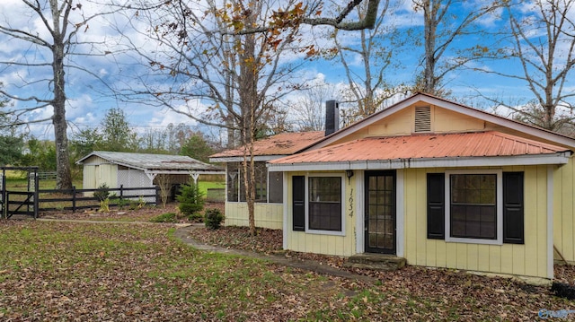 view of back of house