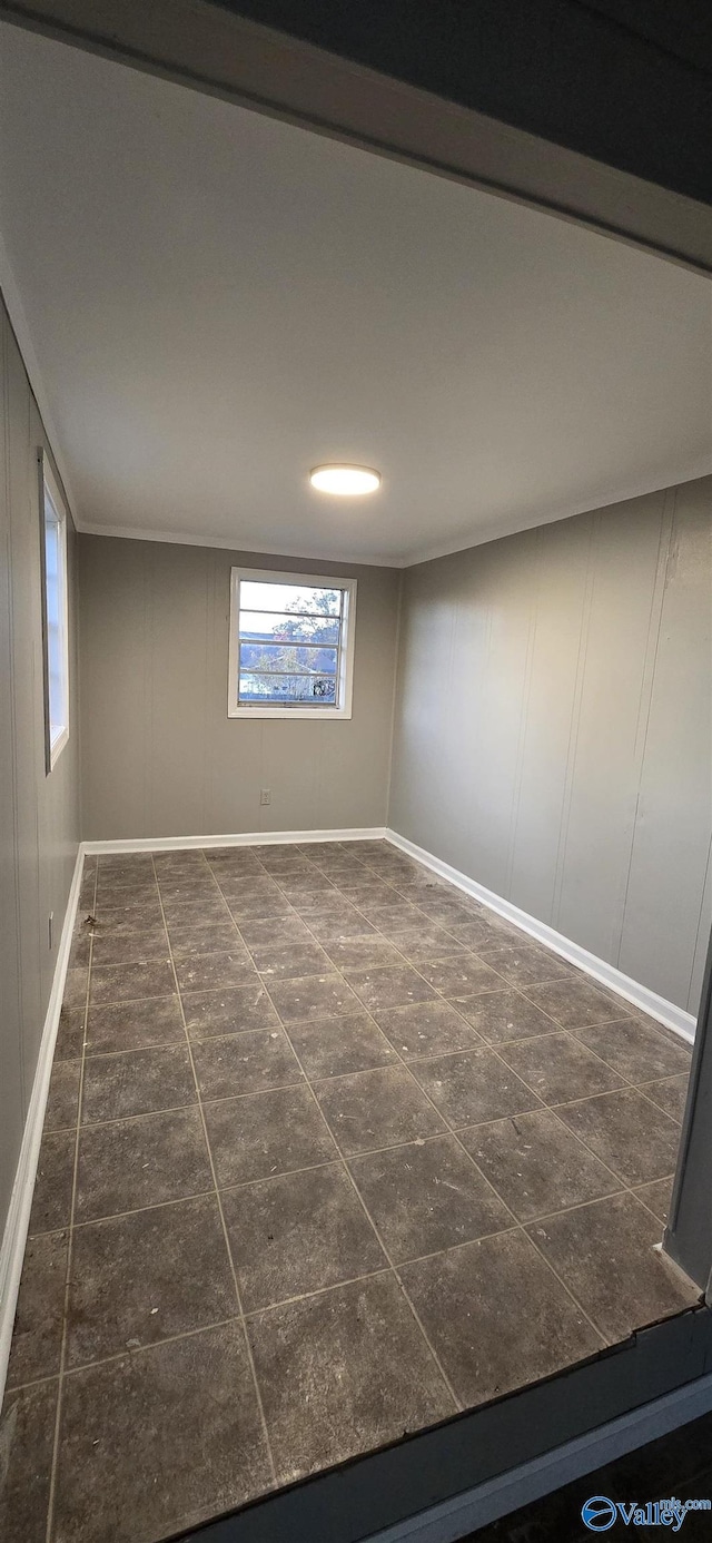 view of basement