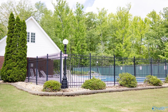 1508 Berrivine Dr, Hartselle, AL 35640 - view of swimming pool with fence