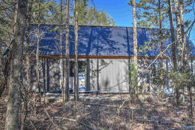 view of rear view of house