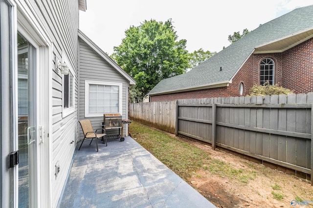 106 Spinnaker Ridge Dr, Huntsville, AL 35824 - view of patio / terrace with grilling area and a fenced backyard