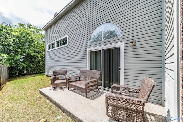 106 Spinnaker Ridge Dr, Huntsville, AL 35824 - view of patio with fence