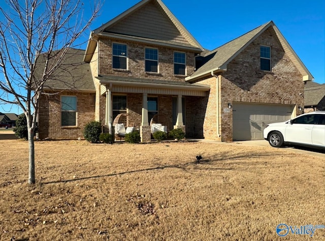 view of front of house with a porch