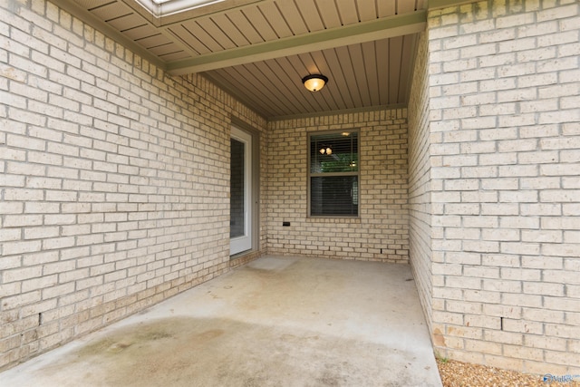18226 Whitetail Ln, Athens, AL 35613 - entrance to property with brick siding and a patio