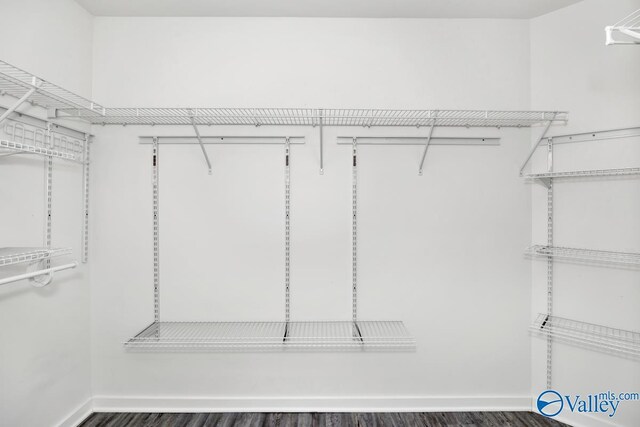 6032 Barringer Ct, Huntsville, AL 35806 - walk in closet featuring wood finished floors