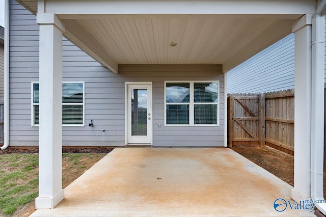6032 Barringer Ct, Huntsville, AL 35806 - view of patio / terrace with fence