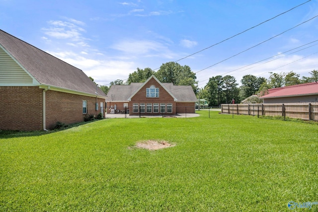 view of yard