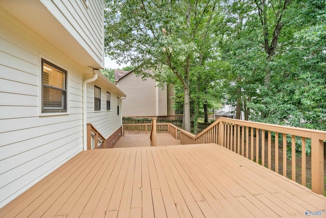 2010 Burlington Dr SE, Huntsville, AL 35803 - view of wooden terrace