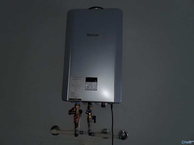 details with water heater